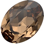 Cabochon Swarovski 4120 18x13 mm - Topazio fumé chiaro ricreato x1
