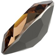 Cabochon Swarovski 4120 18x13 mm - Topazio fumé chiaro reinventato x1