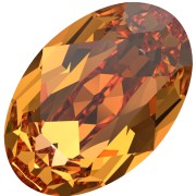 Cabochon Swarovski 4120 6x4 mm - Arancione scuro x1