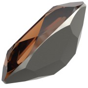 Cabochon Swarovski 4120 6x4 mm - Topazio fumé ricreato x1