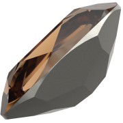 Cabochon Swarovski 4120 6x4 mm - Reinvented Light Smoked Topaz x1