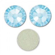 Swarovski 1,8 mm Aquamarine strass adesivi x36