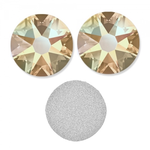 Swarovski 2088 3 mm Silk Shimmer strass stick-on x36