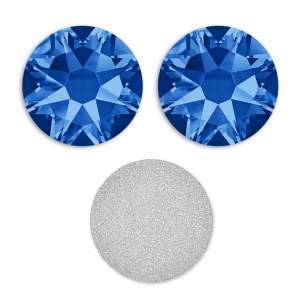 Strass da incollare Swarovski mm. 4 Sapphire x36