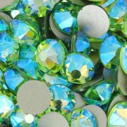 Strass da incollare Swarovski mm. 4 Peridot Shimmer x36