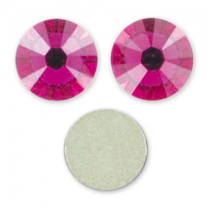 Strass di cristallo Swarovski 5 mm fucsia x36