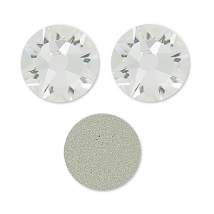 Swarovski 6 mm Crystal strass adesivi x10
