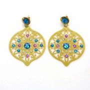 Swarovski 6 mm Crystal strass adesivi x10