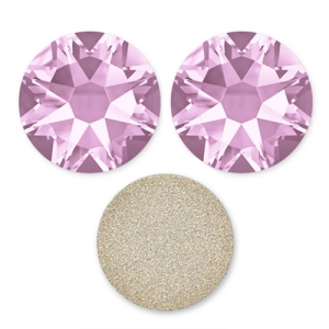 Strass da incollare Swarovski mm. 6 Light Amethyst x10
