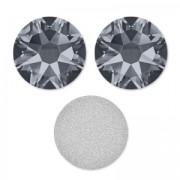 Strass da incollare Swarovski mm. 6 Crystal Silver Night x10