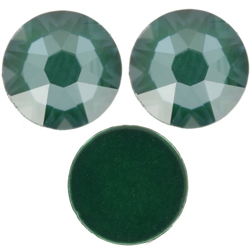 Strass da incollare Swarovski mm. 6 Crystal Pine Green Ignite x10
