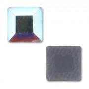 Strass Hotfix Quadrati Swarovski 2400 mm.3 Crystal AB x20