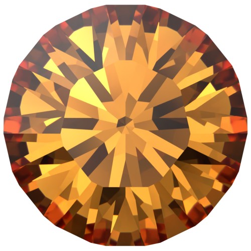 Cabochon Swarovski 1028 1,8 mm - Arancione scuro x50