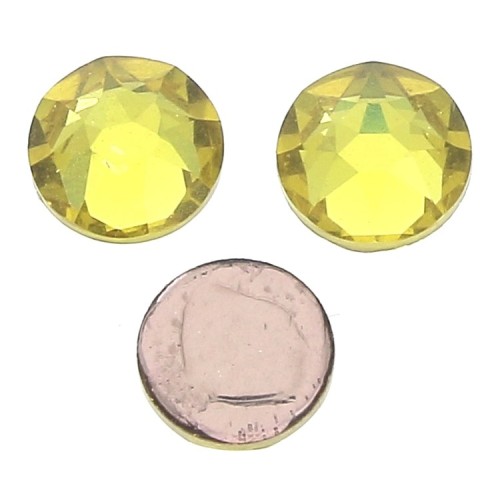 Strass Hotfix Swarovski 5 mm Light Topaz x36