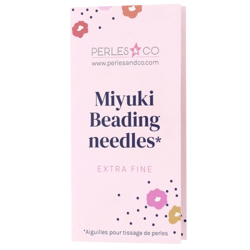 Aghi Miyuki extra fini per perline - Perles and Co x4