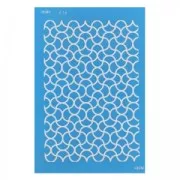 Silk Screen Moiko 74x105 mm - Motivo orientale 4.14