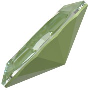 Swarovski 4228 10x5 mm Shuttle - Crystal Paradise Green Lux x1