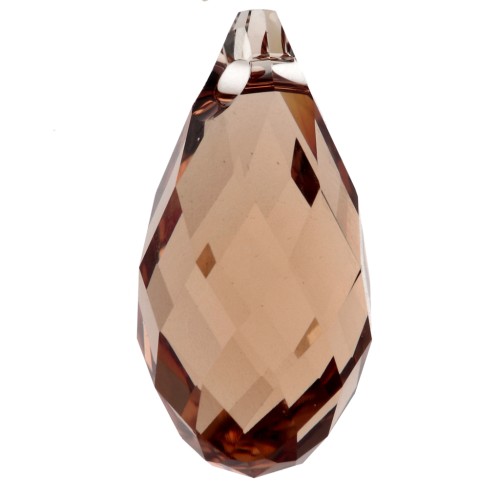 Swarovski 6010 Goccia 17x8.5 mm - Topazio Colorado chiaro x1