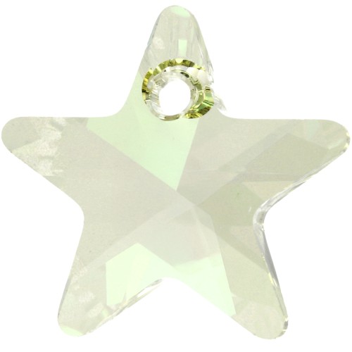 Swarovski Star Pendant 6715 14 mm - Cristallo verde luminoso x1