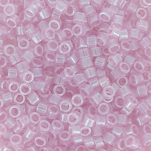 Miyuki Delica 11/0 DB1472-1 - Trasparente rosa pallido lucido x 8 g
