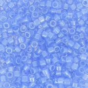 Miyuki Delica 11/0 DB1475-1 - Trasparente, azzurro cielo chiaro lucido x 8 g