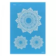 Silk Screen Moiko 74x105 mm - Motif mandala 2.13