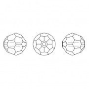 Swarovski 5000 4 mm perline rotonde - Crystal Bronze x20