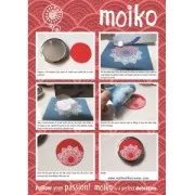 Silk Screen Moiko 74x105 mm - Motivo cubi 6.07