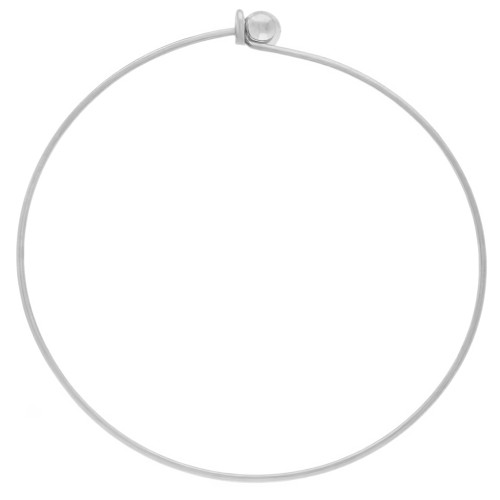 Bracciale con chiusura a sfera avvitata da 66 mm - acciaio inossidabile 304 x1