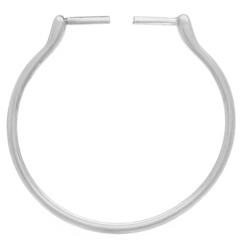 Anello sottile regolabile e intercambiabile da T.58 a T.60 in acciaio inox 304 x1