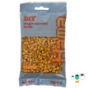 Perline da stiro Hama Midi 5 mm giallo Curry (n°122) x 1000
