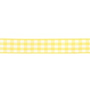Nastro in poliestere da 10 mm - Giallo - Bianco x1m