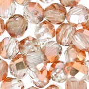 RounTrio Facettes mm.6 Crystal Capri Gold x15|raw }}