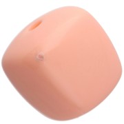 Saumon - Perle irregolari a forma di cubo 16x17 mm - seconda scelta - Acrilico opaco - Salmone x10 Perle irregolari a forma di cubo 16x17 mm - seconda scelta - Acrilico opaco - Salmone x10