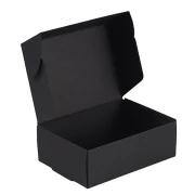 Confezione regalo da assemblare 8,3x6x3 cm - Nero x1