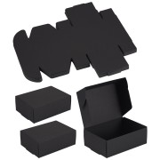 Confezione regalo da assemblare 8,3x6x3 cm - Nero x1
