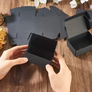Confezione regalo da assemblare 8,3x6x3 cm - Nero x1