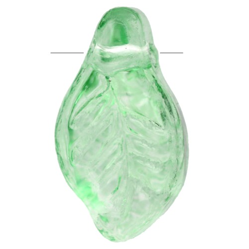 Lastre di vetro 12x6,5 mm - Verde x6