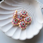 Perla rotonda in vetro appiattito 20 mm - Cuore - Rosa - Giallo - Rosso x1