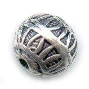 Tonda argentata mm. 12 x1