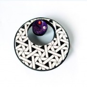 Serigrafia Moiko per argilla polimerica 74x105 mm - motivo Zebra 17,38