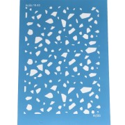 Serigrafia Moiko per argilla polimerica 74x105 mm - motivo Terrazzo 18,43