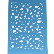 Serigrafia Moiko per argilla polimerica 74x105 mm - motivo Terrazzo 18,43