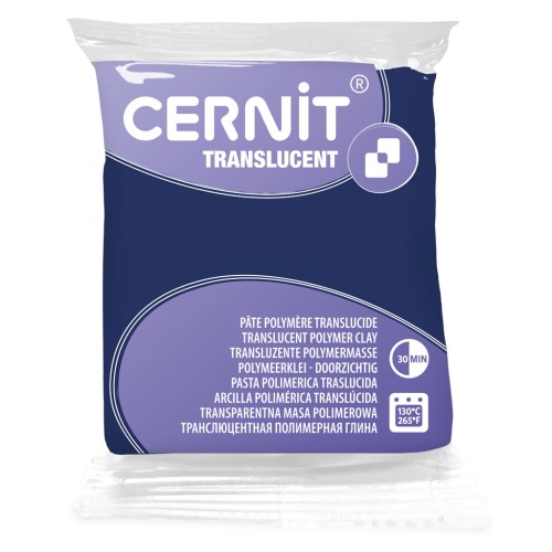 Pasta Cernit traslucida - Mirtillo (n. 249) x 56 g