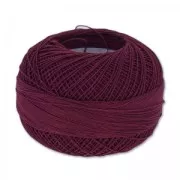 Filo cotone Lizbeth taglia 40 Burgundy n°672 x274m