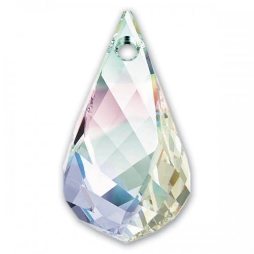 Helix Swarovski 6020 18 mm Goccia - Cristallo AB x36