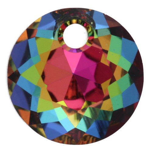 Swarovski 6430 8 mm Ciondolo - Cristallo Vitrail Medium x1
