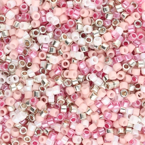 Miscela Miyuki Delica 11/0 - Rosa chiaro x8g
