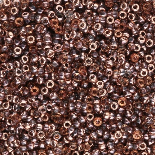 Rocaille Miyuki 15/0 55007 - Cristallo Capri Oro x8g