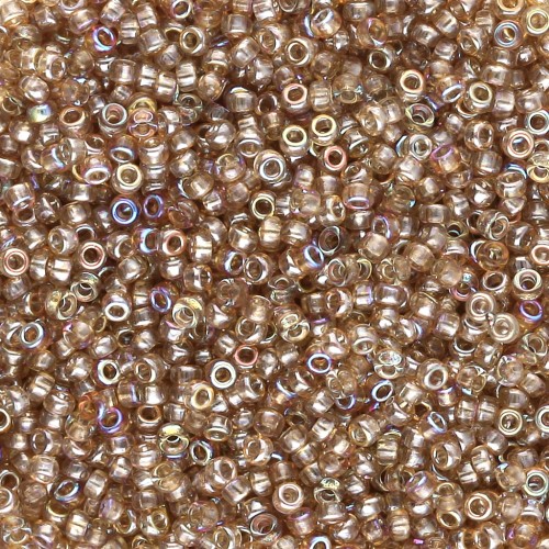 Rocaille Miyuki 15/0 55019 - Cristallo marrone arcobaleno x8g
